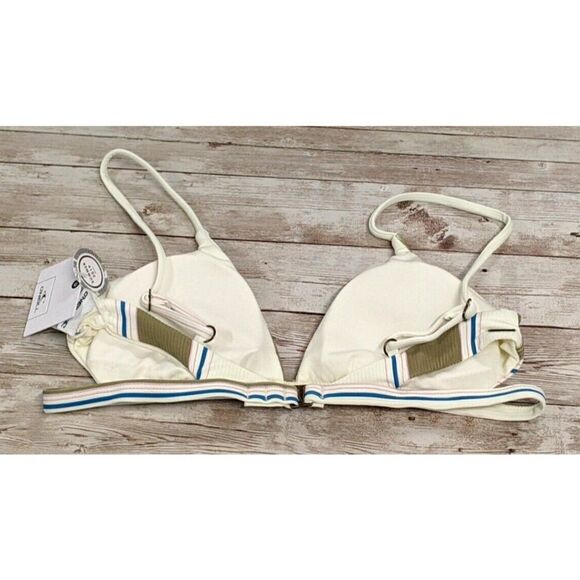 O'Neill Womens Size XS Multicolor Adjustable Strap Carly Triangle Bikini Top - Picture 4 of 9